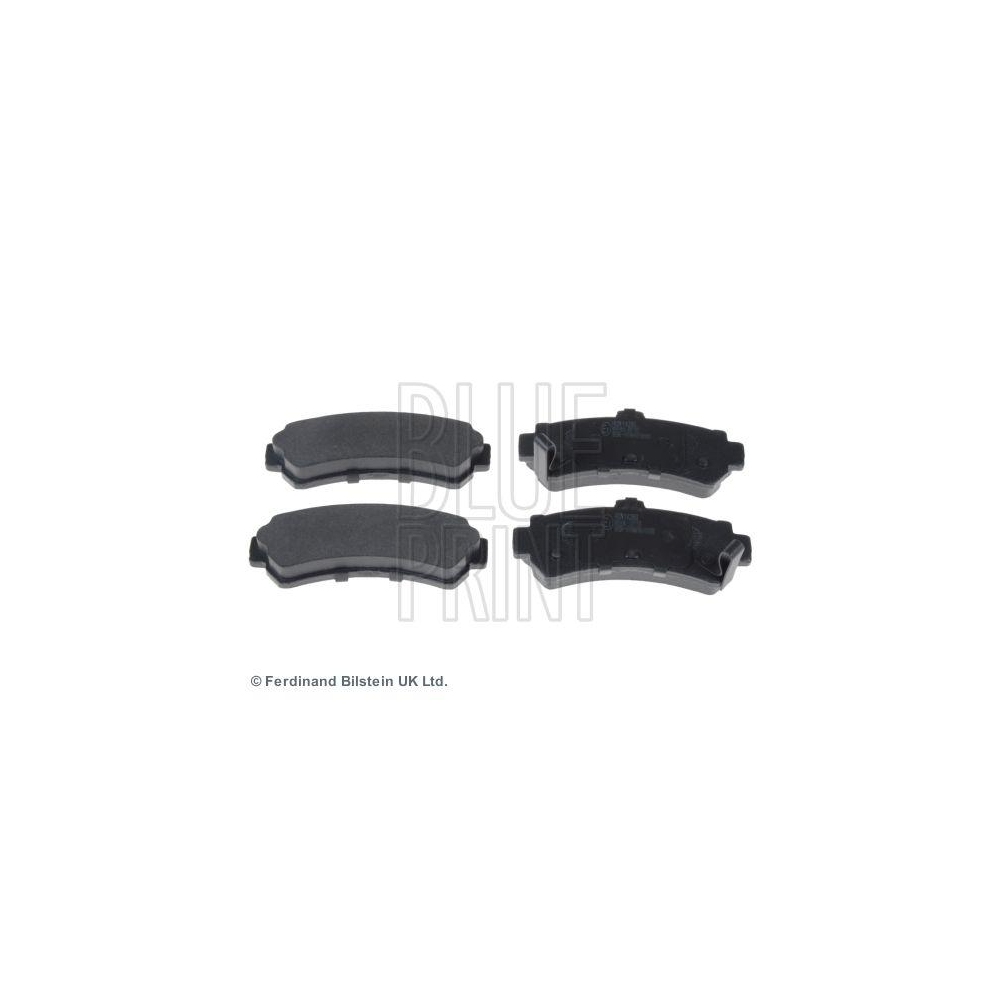 Bremsbelagsatz, Scheibenbremse BLUE PRINT ADN14260 f&uuml;r NISSAN, Hinterachse