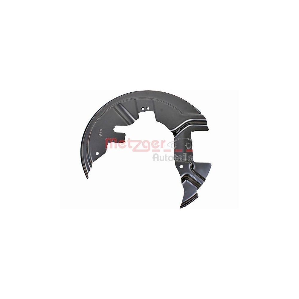 Spritzblech, Bremsscheibe METZGER 6115478 f&uuml;r FORD, Vorderachse rechts