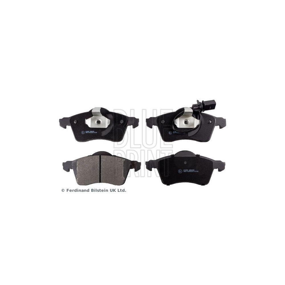 Bremsbelagsatz, Scheibenbremse BLUE PRINT ADV184258 f&uuml;r VW, Vorderachse