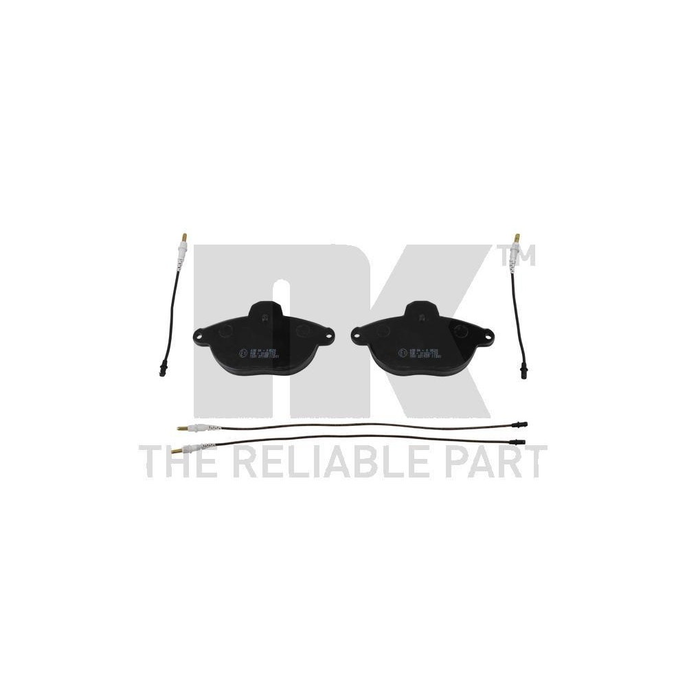 Bremsbelagsatz, Scheibenbremse NK 221939 f&uuml;r CITRO&Euml;N, Vorderachse