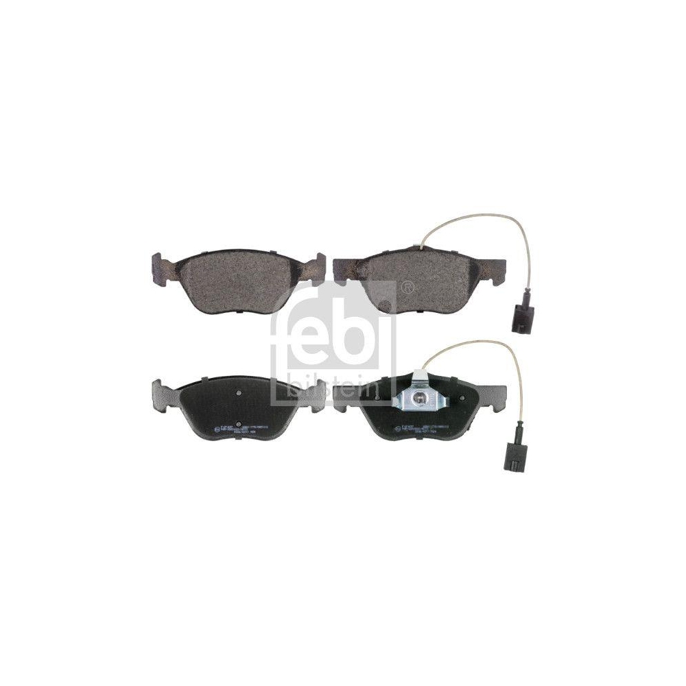 FEBI BILSTEIN Bremsbelagsatz, Scheibenbremse 16849 f&uuml;r ALFA ROMEO FIAT LANCIA