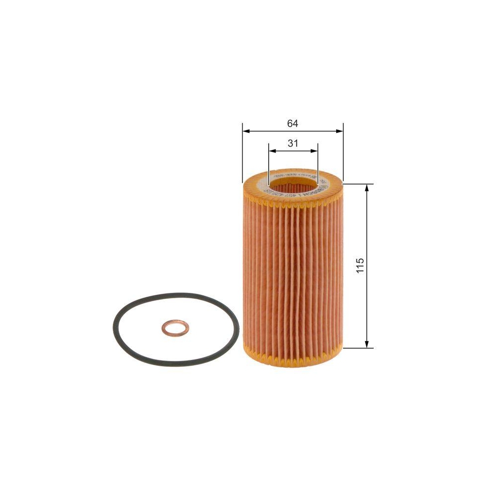 Ölfilter BOSCH 1 457 429 119 für BMW MG ROVER LAND ROVER