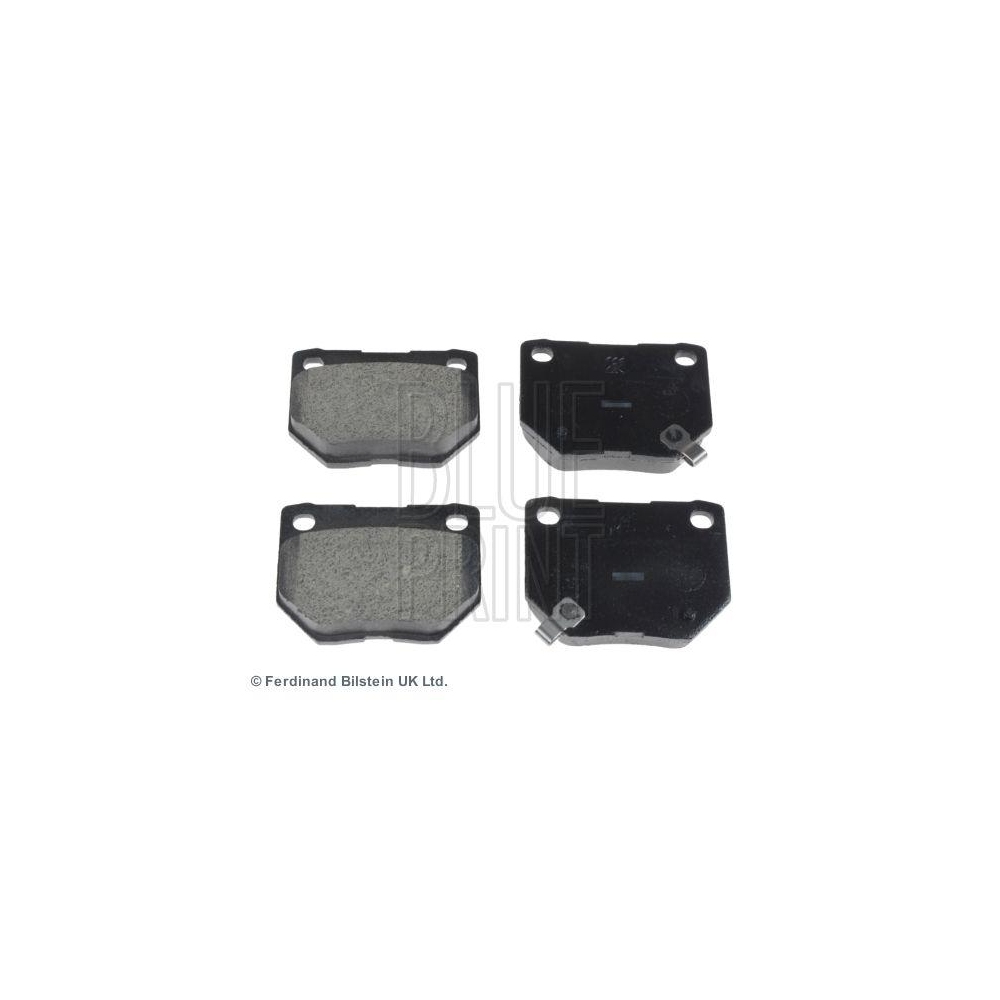 Bremsbelagsatz, Scheibenbremse BLUE PRINT ADN14270 f&uuml;r NISSAN, Hinterachse