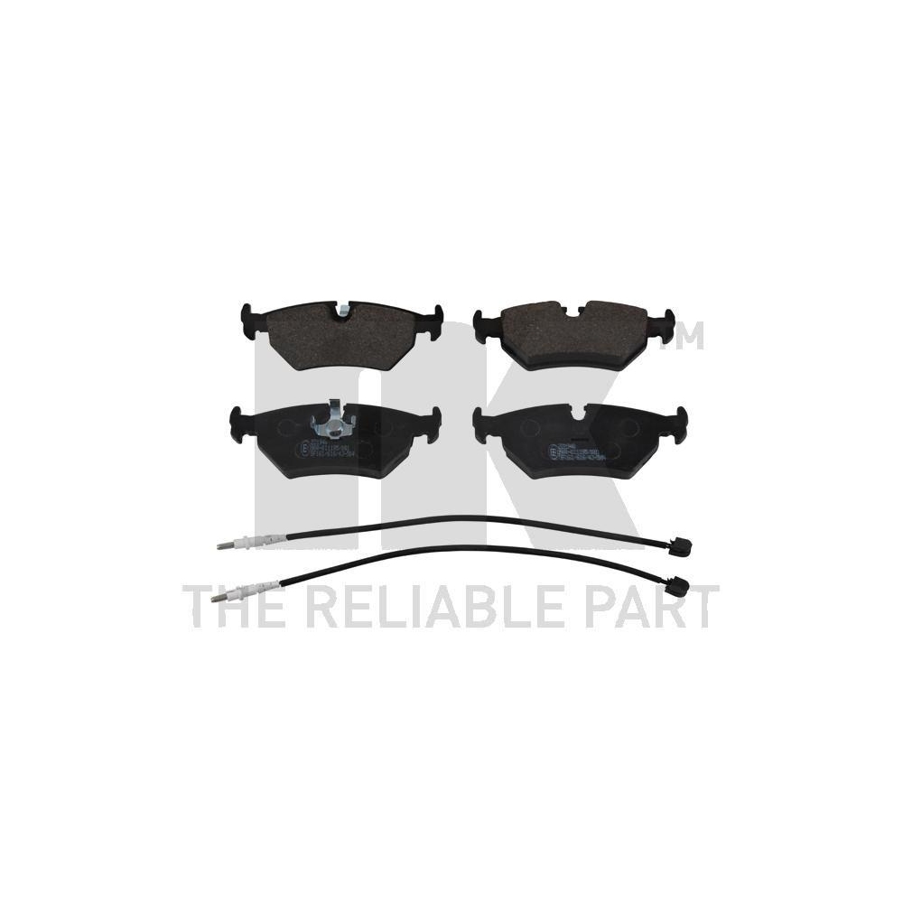 Bremsbelagsatz, Scheibenbremse NK 221940 für CITROËN FIAT LANCIA PEUGEOT