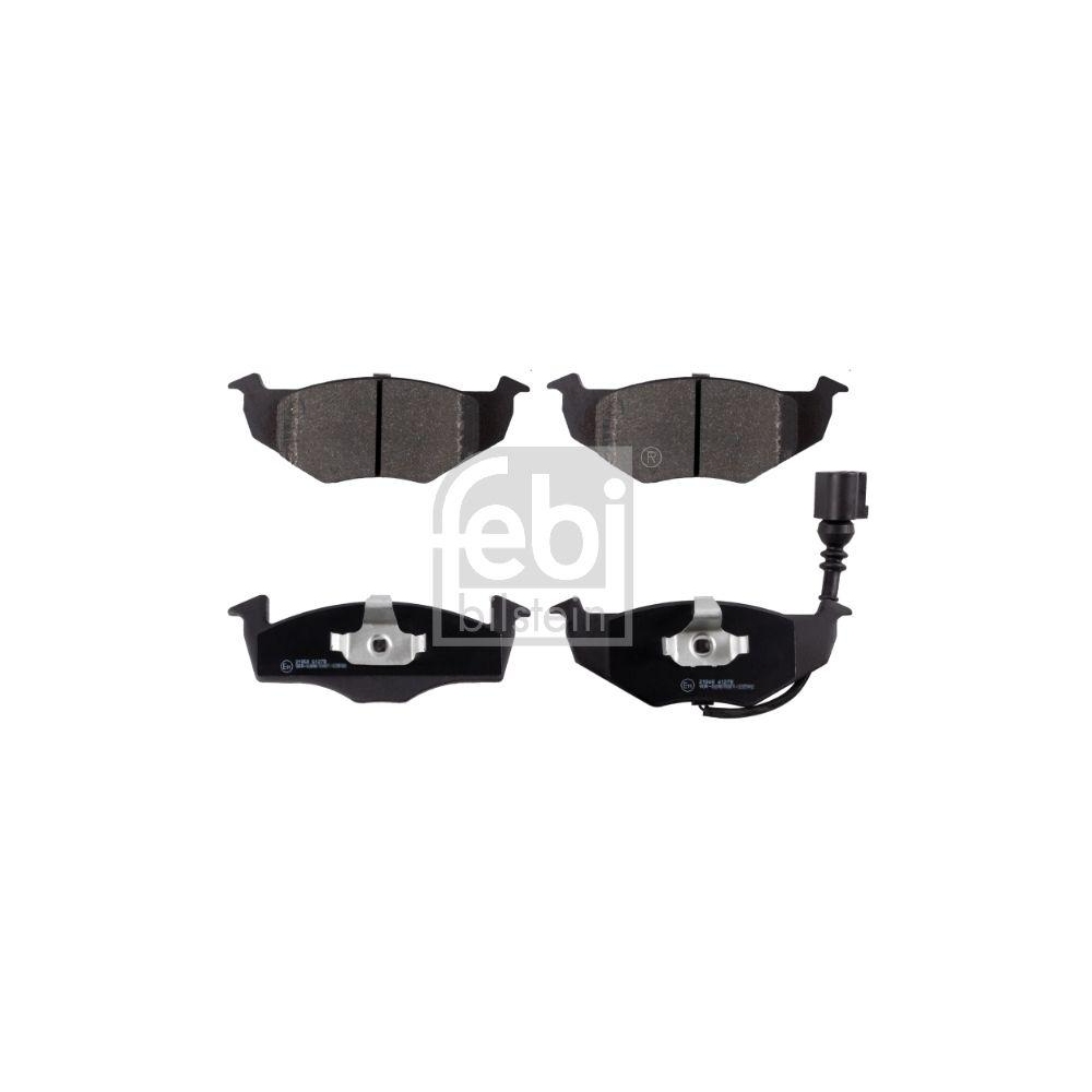 FEBI BILSTEIN Bremsbelagsatz, Scheibenbremse 16482 f&uuml;r SKODA VW, Vorderachse