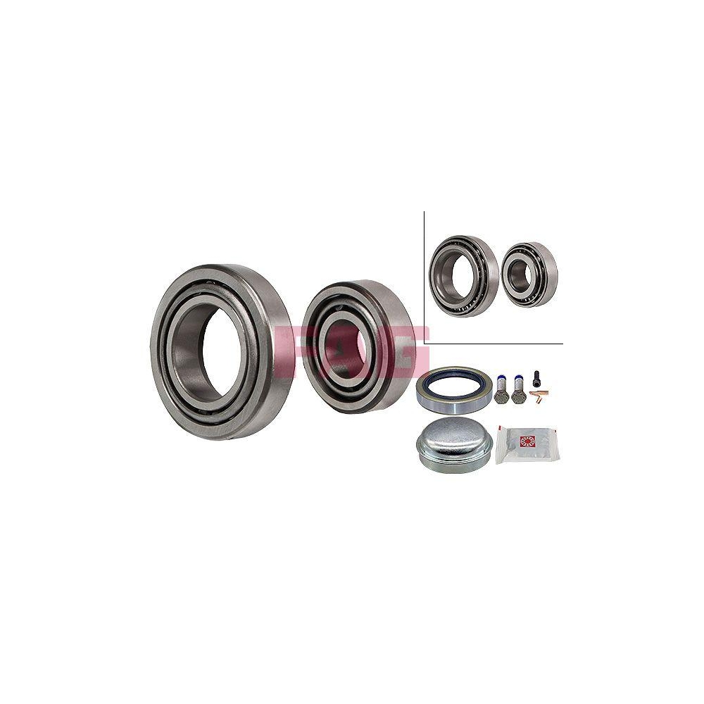 Radlagersatz Schaeffler FAG 713 6673 70 für MERCEDES-BENZ, Vorderachse