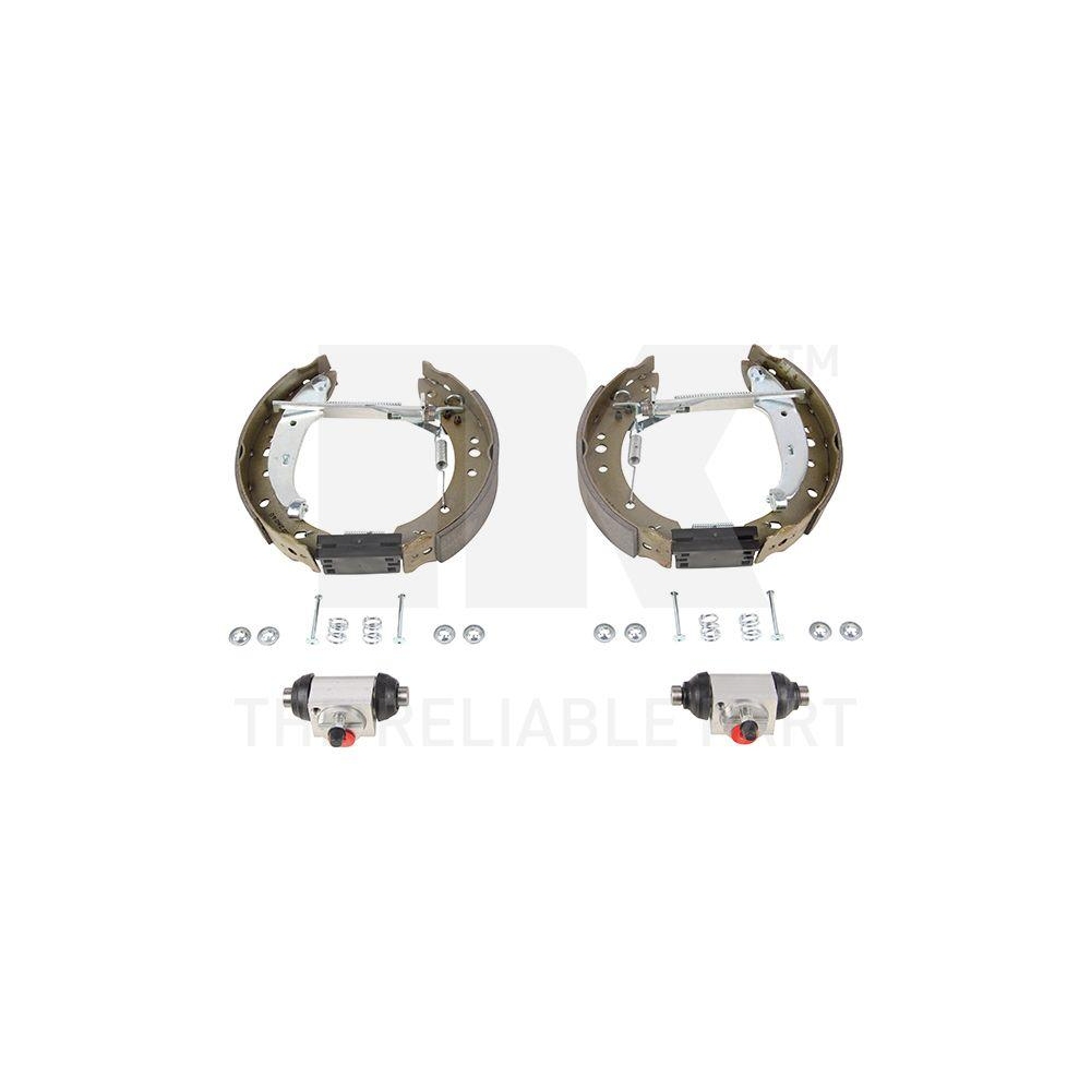 Bremsbackensatz NK 443978703 f&uuml;r RENAULT, Hinterachse