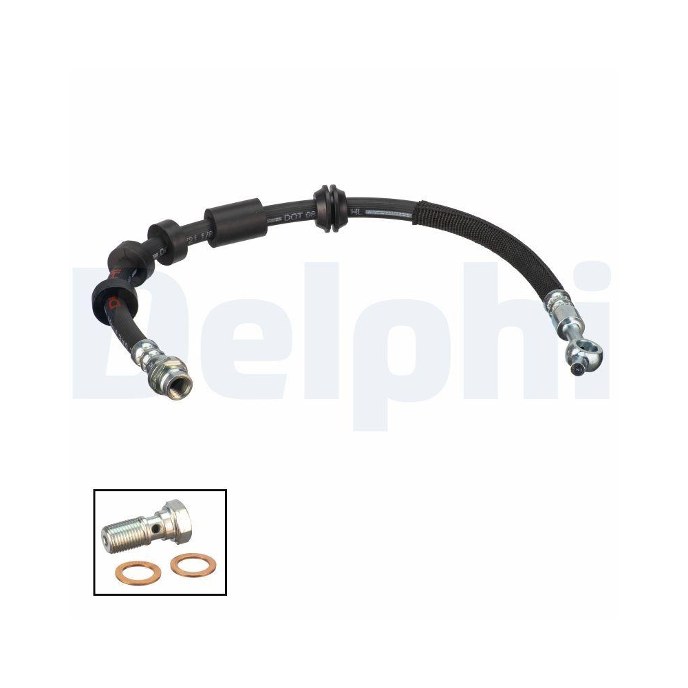 DELPHI LH7699 Bremsschlauch f&uuml;r LAND ROVER, Vorderachse rechts