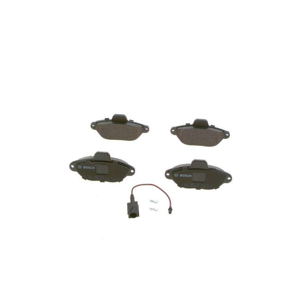 Bremsbelagsatz, Scheibenbremse BOSCH 0 986 494 115 f&uuml;r ALFA ROMEO FIAT FORD LANZ