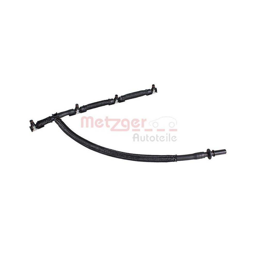 Schlauch, Leckkraftstoff METZGER 0840163 f&uuml;r CITRO&Euml;N FIAT OPEL PEUGEOT TOYOTA DS