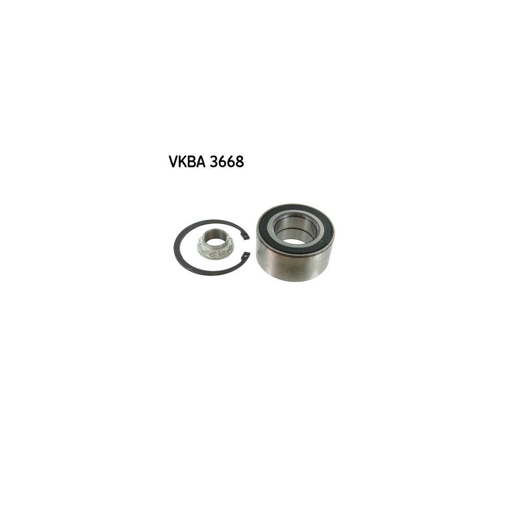 Radlagersatz SKF VKBA 3668 f&uuml;r BMW, Hinterachse, Vorderachse