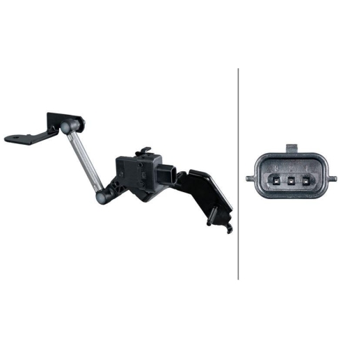 HELLA 6PM 935 411-011 Sensor, Leuchtweitenregulierung f&uuml;r NISSAN, Hinterachse