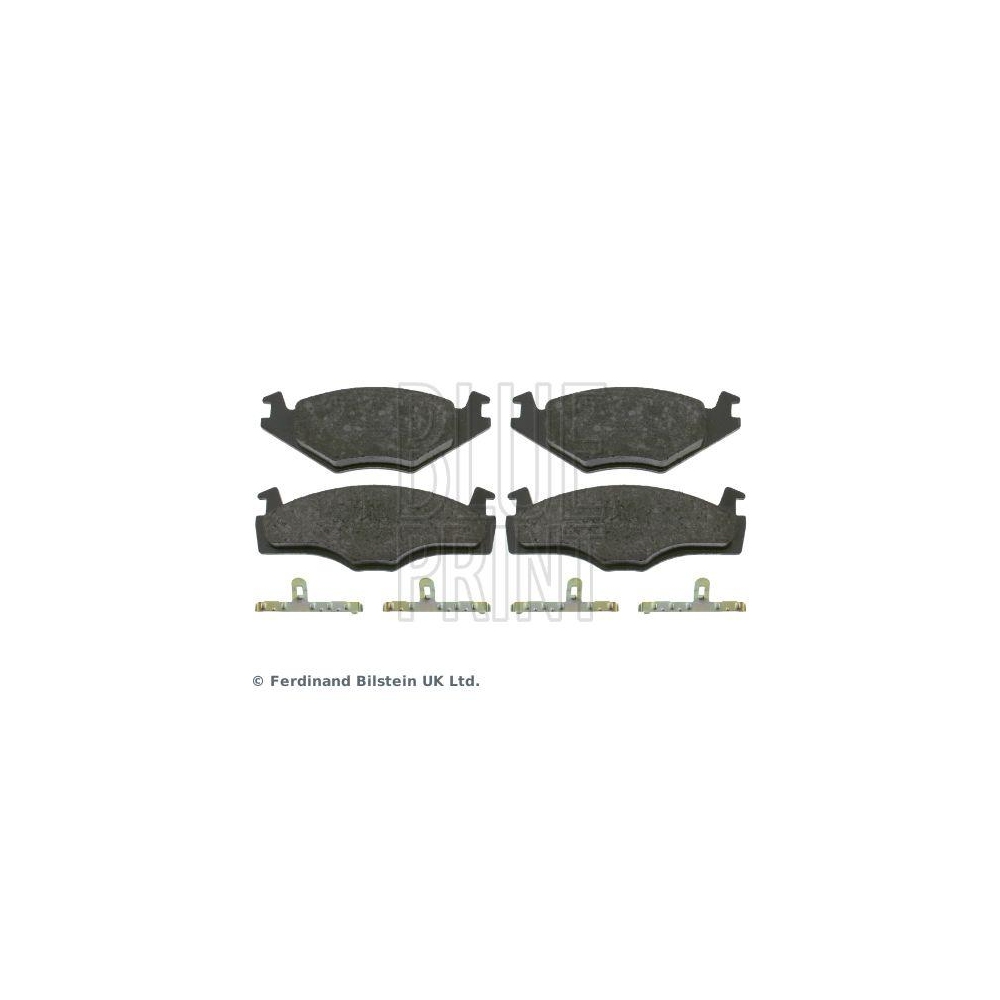 Bremsbelagsatz, Scheibenbremse BLUE PRINT ADV184262 f&uuml;r SEAT VW, Vorderachse