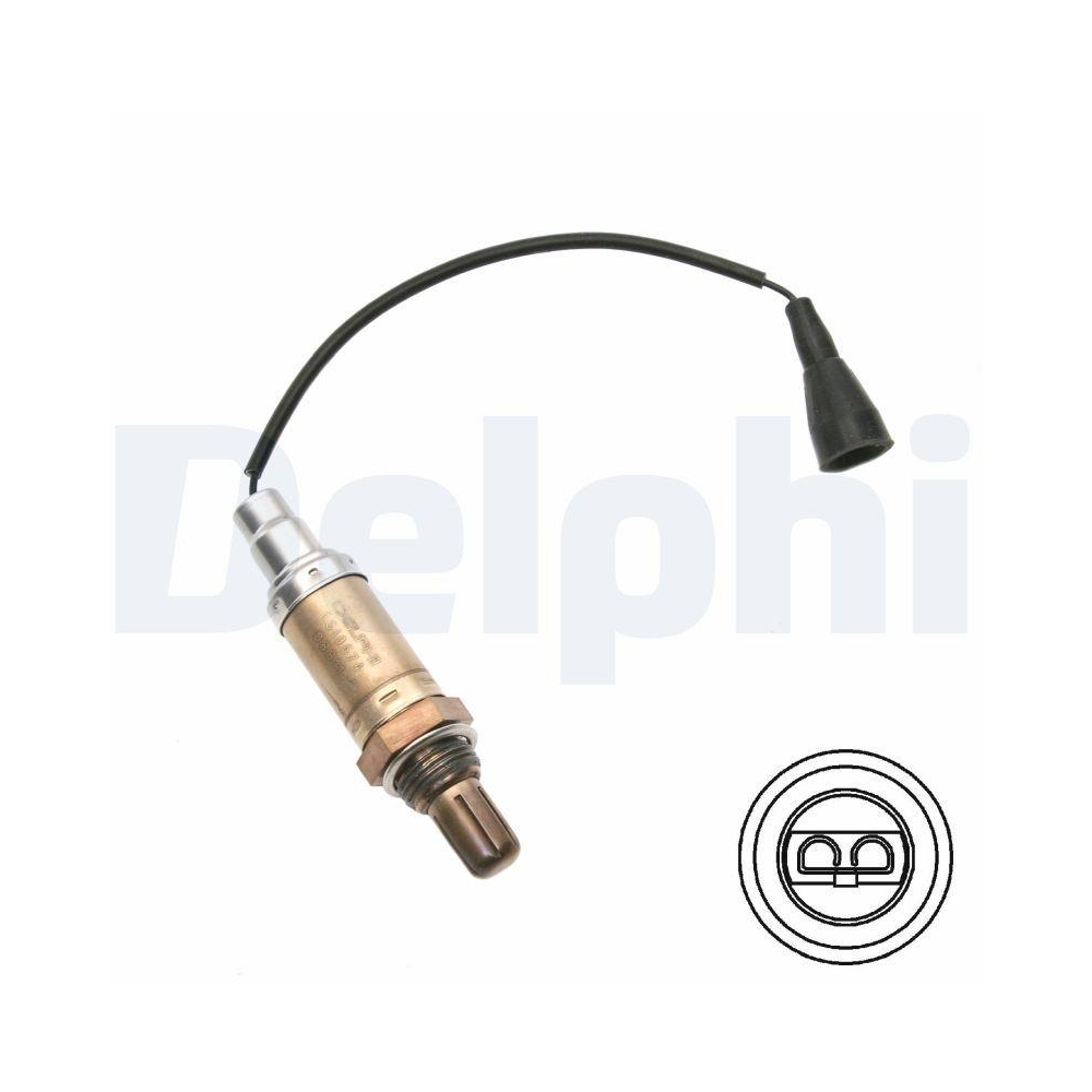 DELPHI ES10674-12B1 Lambdasonde für NISSAN, vor Katalysator