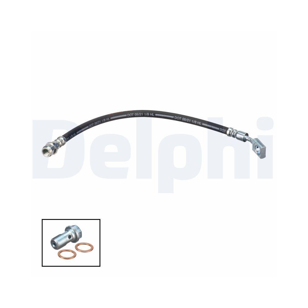 DELPHI LH7702 Bremsschlauch f&uuml;r MERCEDES-BENZ, Hinterachse