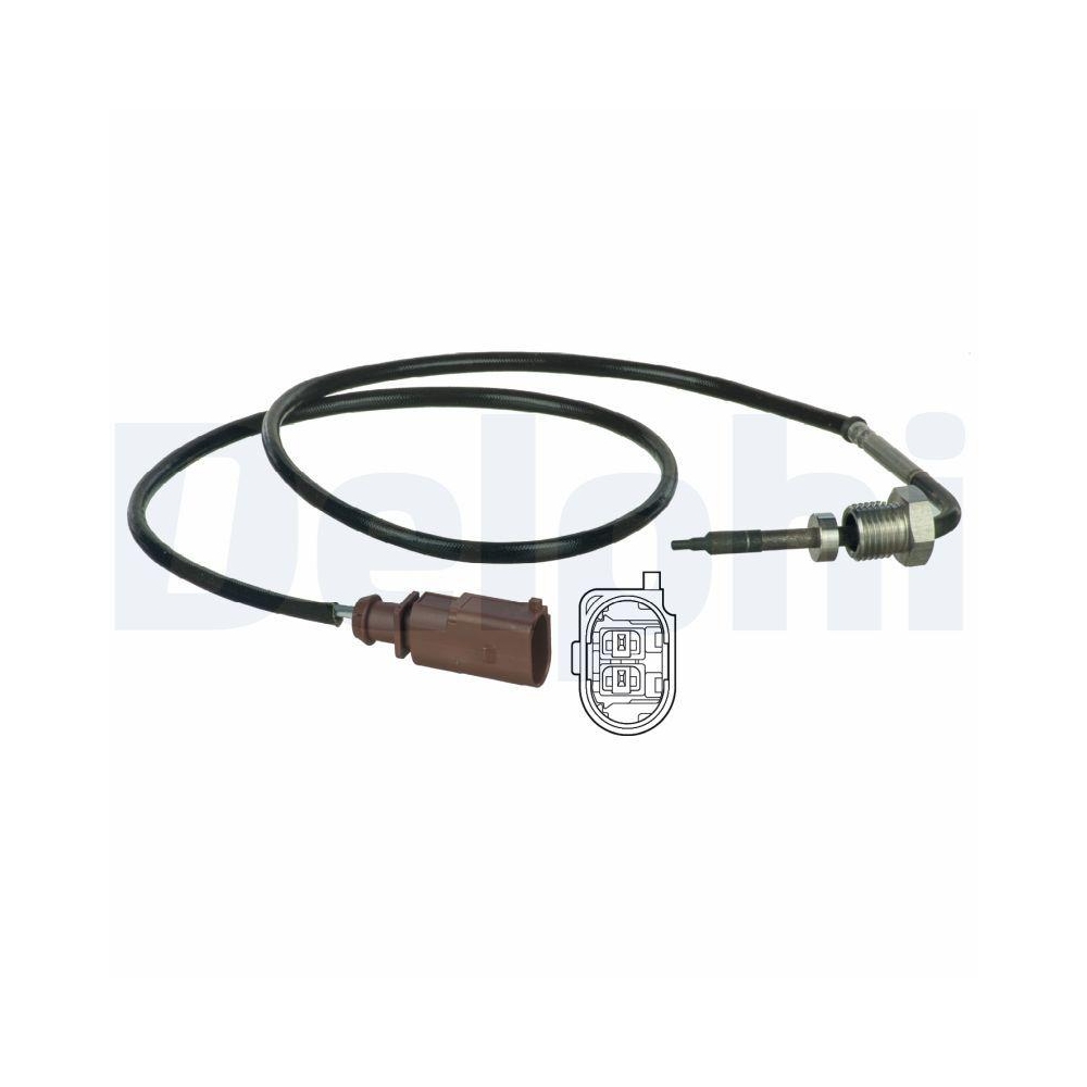 DELPHI TS30002 Sensor, Abgastemperatur f&uuml;r VW VAG