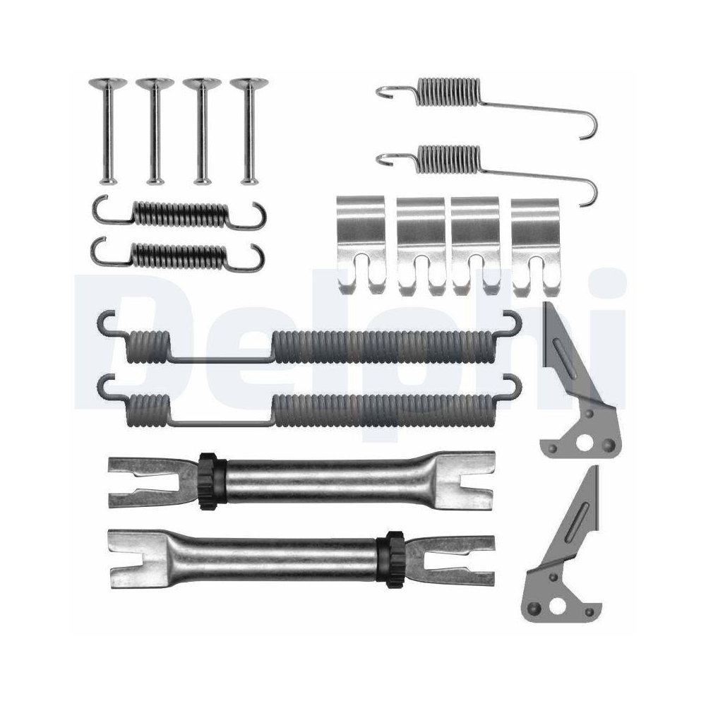 DELPHI LY1441 Zubeh&ouml;rsatz, Bremsbacken f&uuml;r SKODA, Hinterachse