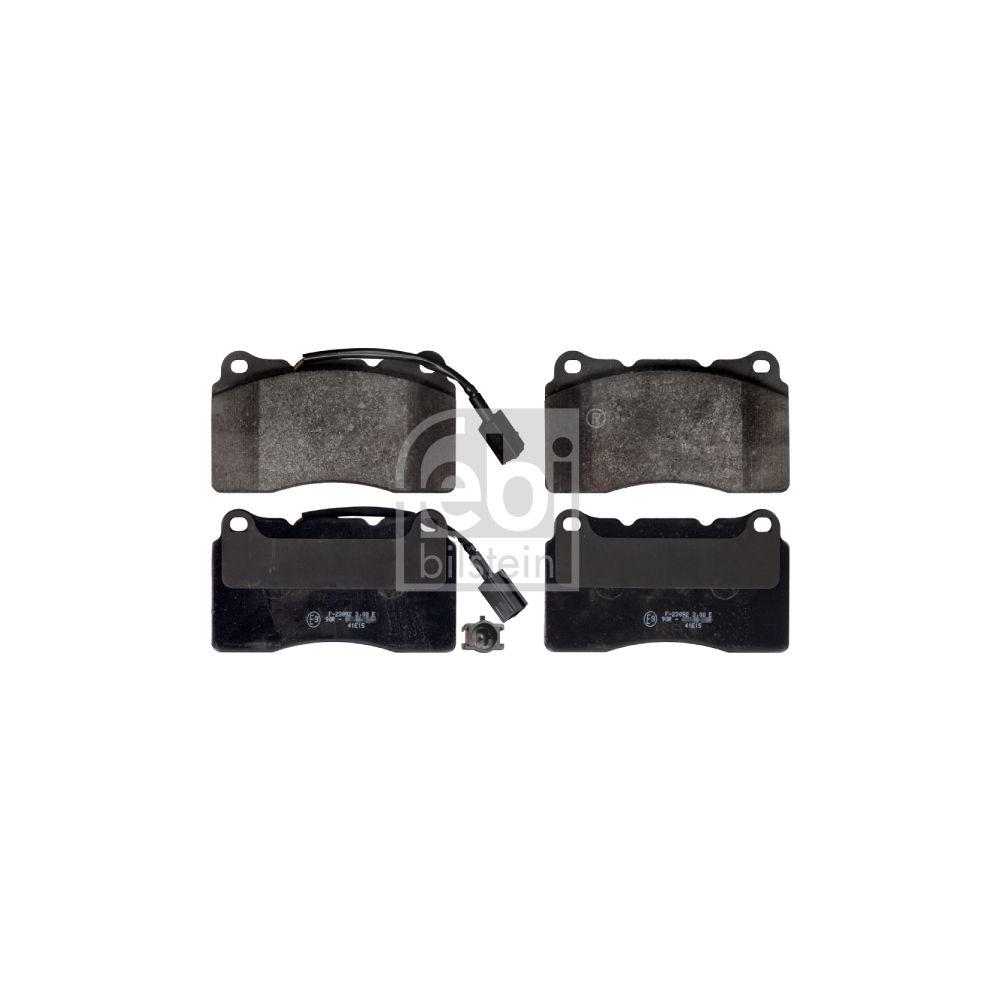 FEBI BILSTEIN Bremsbelagsatz, Scheibenbremse 116107 f&uuml;r LANCIA, Vorderachse