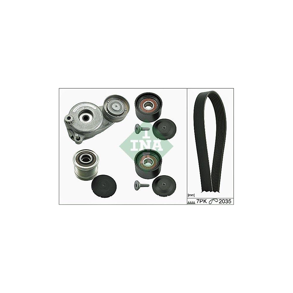 Keilrippenriemensatz INA 529 0169 10 f&uuml;r CHRYSLER MERCEDES-BENZ JEEP