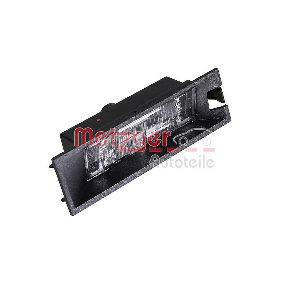 Kennzeichenleuchte METZGER 2080118 ORIGINAL ERSATZTEIL für FIAT, mitte