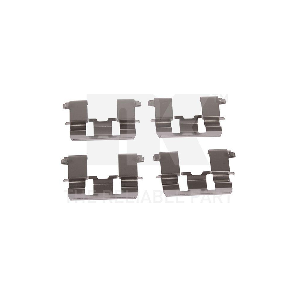 Zubeh&ouml;rsatz, Scheibenbremsbelag NK 7926281 f&uuml;r, Vorderachse