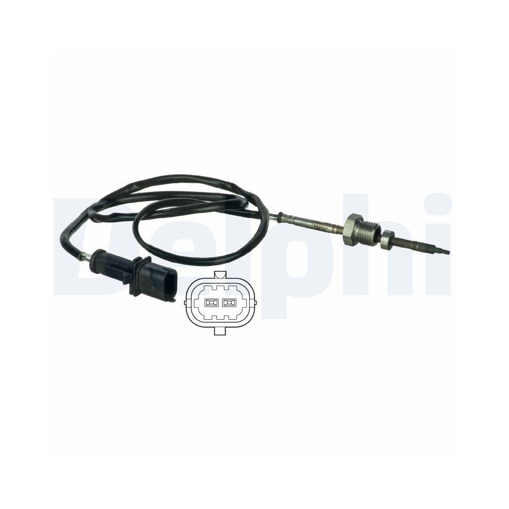 DELPHI TS30004 Sensor, Abgastemperatur f&uuml;r FIAT, vor Katalysator