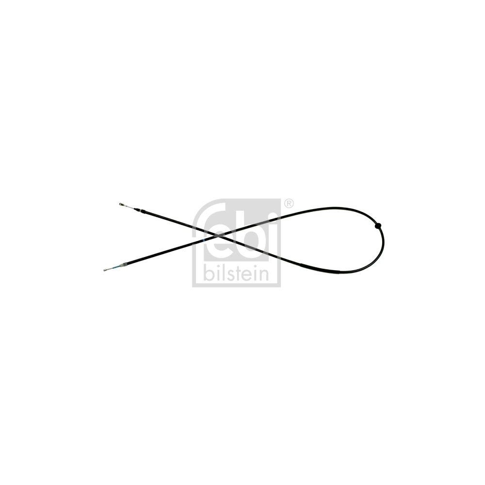 FEBI BILSTEIN Seilzug, Feststellbremse 21223 f&uuml;r MERCEDES-BENZ, vorne