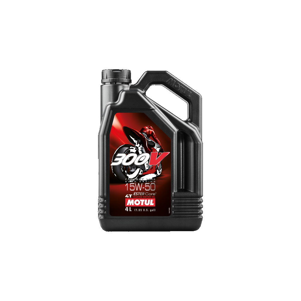 Motoröl MOTUL 110100 300V 4T FACTORY LINE ROAD RACING 15W-50 für