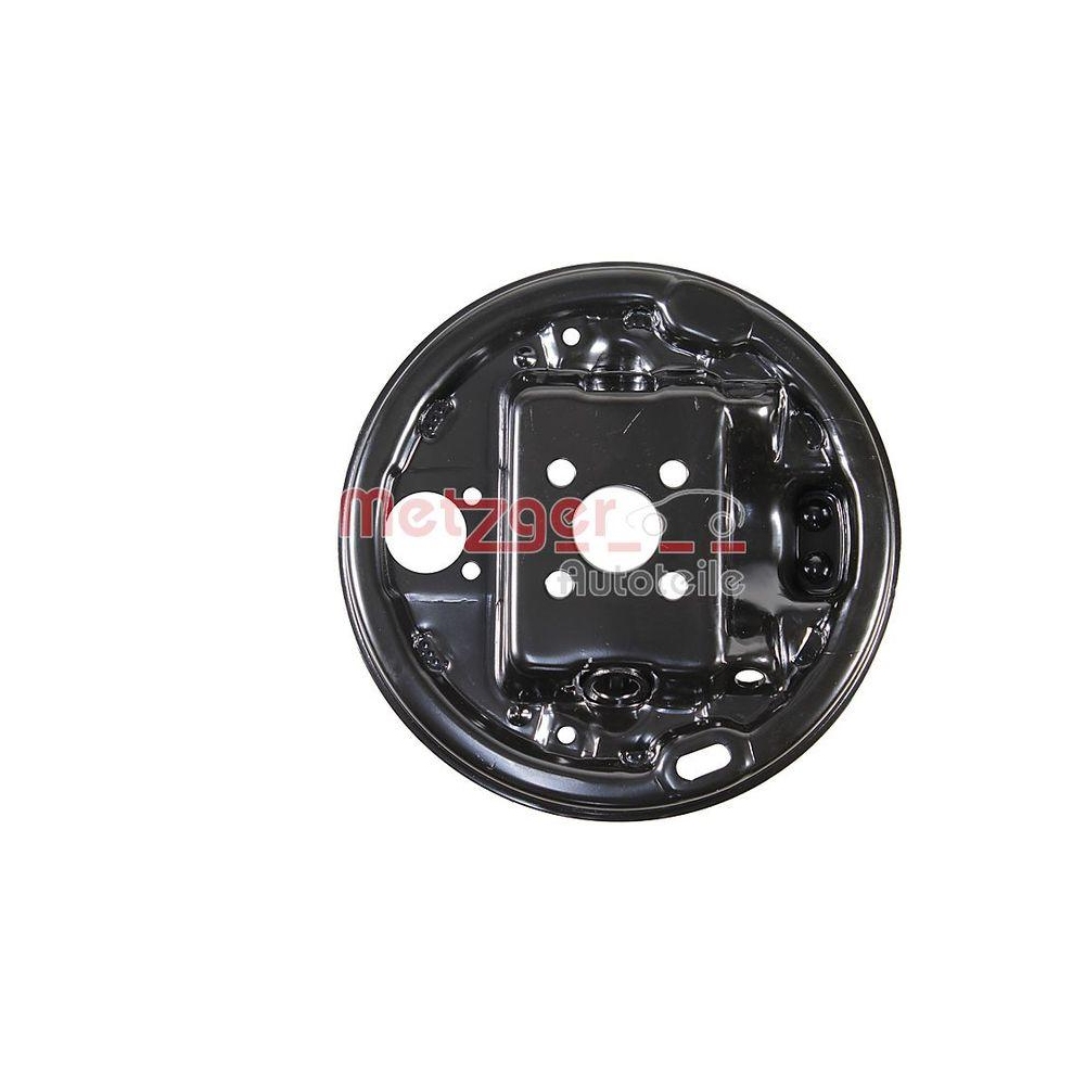 Bremstr&auml;gerplatte METZGER 6117008 f&uuml;r RENAULT, Hinterachse rechts