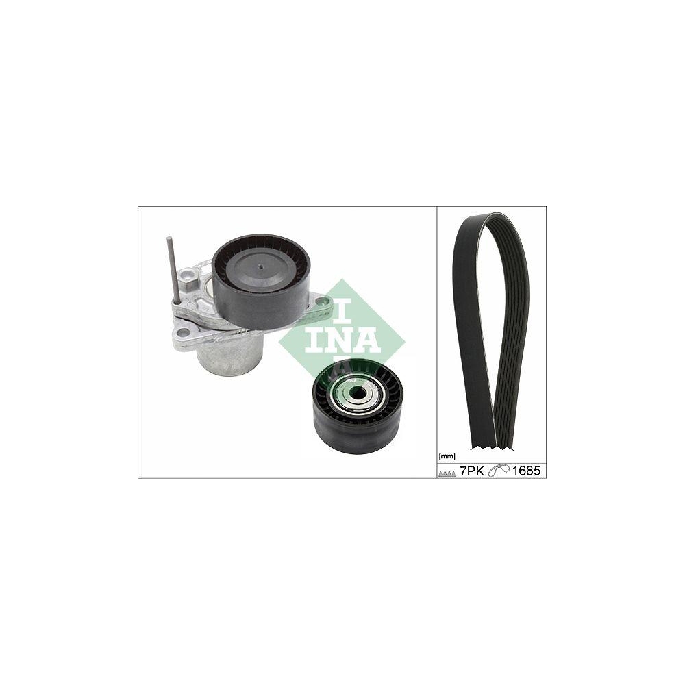 Keilrippenriemensatz INA 529 0246 10 f&uuml;r MERCEDES-BENZ NISSAN OPEL RENAULT
