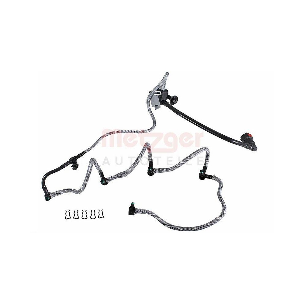 Schlauch, Leckkraftstoff METZGER 0840168 f&uuml;r OPEL RENAULT VAUXHALL