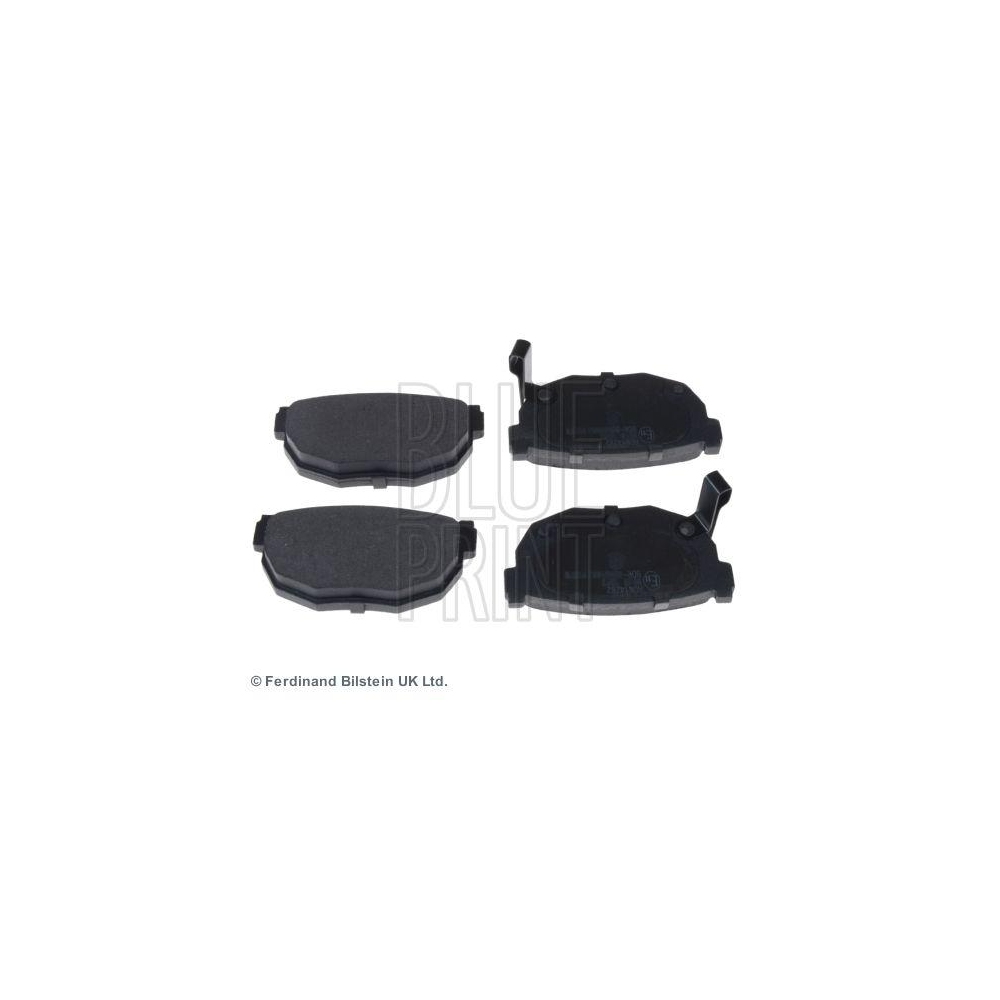 Bremsbelagsatz, Scheibenbremse BLUE PRINT ADN14282 f&uuml;r MAZDA NISSAN, Hinterachse