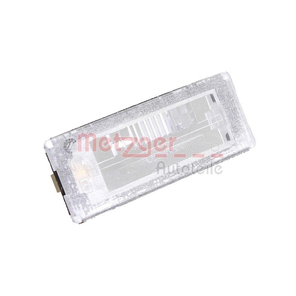 Lichtscheibe, Kennzeichenleuchte METZGER 2080120 ORIGINAL ERSATZTEIL f&uuml;r LANCIA