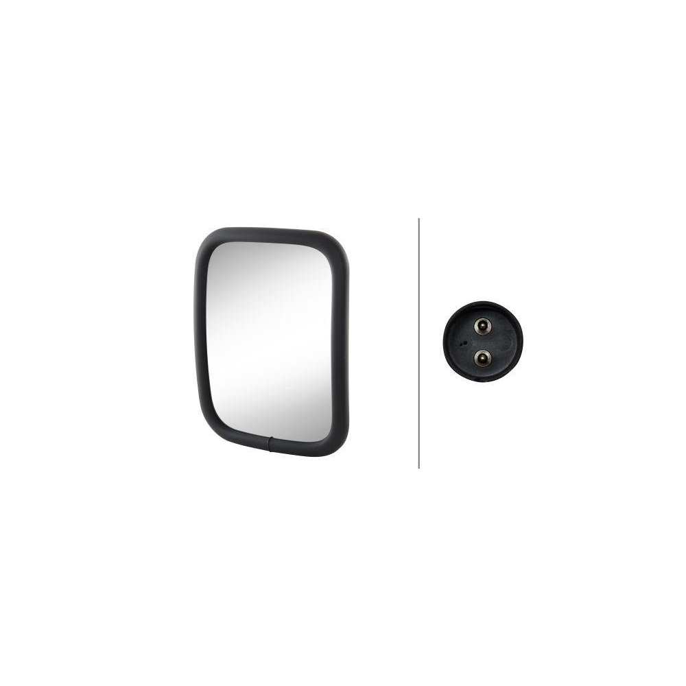 HELLA Weitwinkelspiegel 8SB 501 147-031 für DAF FORD MAN VOLVO MASSEY FERGUSON