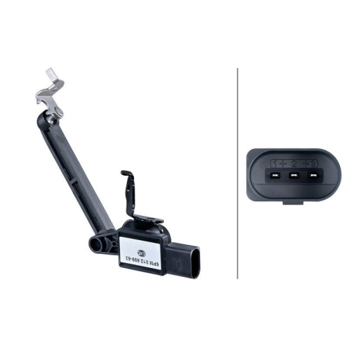 HELLA 6PM 012 699-631 Sensor, Leuchtweitenregulierung f&uuml;r PORSCHE