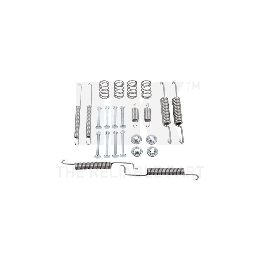 Zubeh&ouml;rsatz, Bremsbacken NK 7947569 f&uuml;r AUDI SEAT SKODA VW, Hinterachse