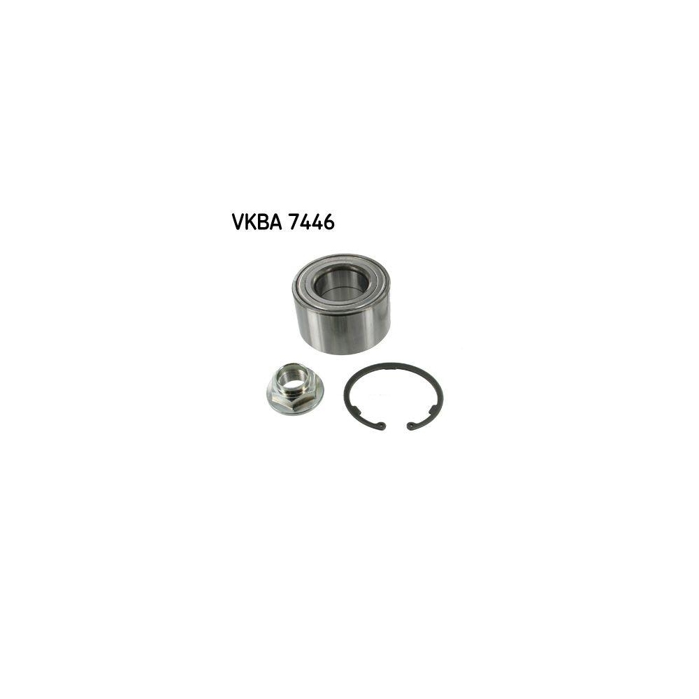 Radlagersatz SKF VKBA 7446 f&uuml;r MAZDA KIA, Hinterachse, Vorderachse