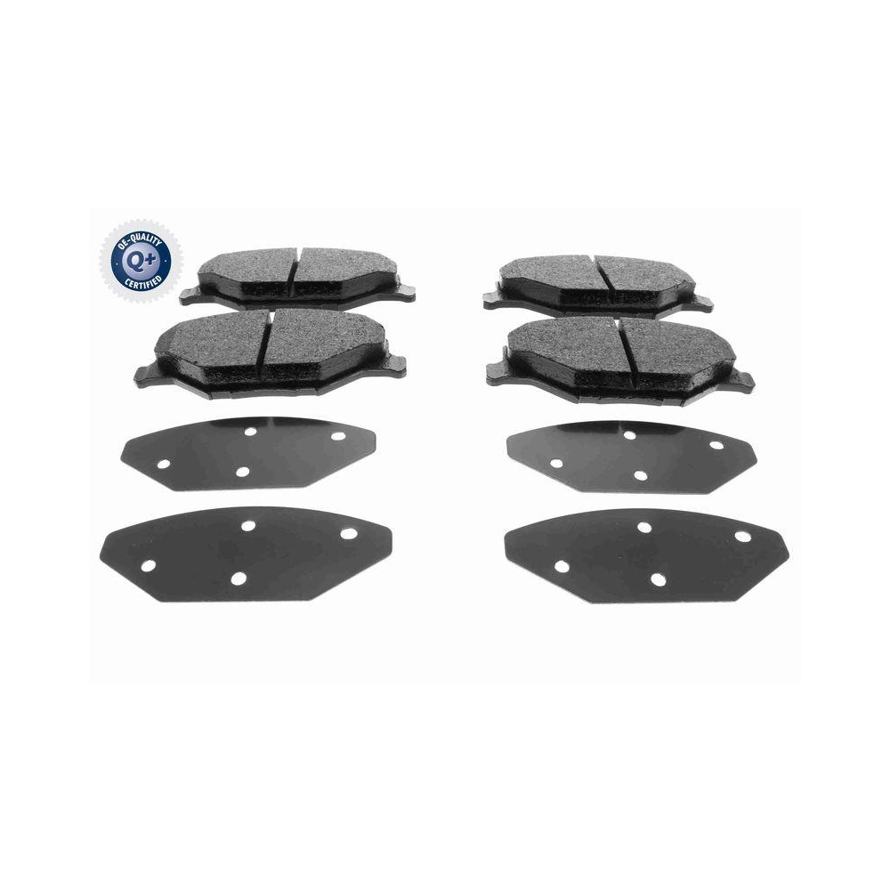 Bremsbelagsatz, Scheibenbremse VAICO V10-4497 Q+, Erstausr&uuml;sterqualit&auml;t f&uuml;r AUDI