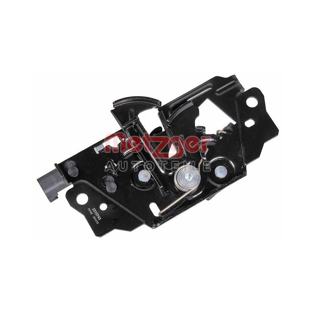 Motorhaubenschloss METZGER 2310743 GREENPARTS f&uuml;r FORD, vorne