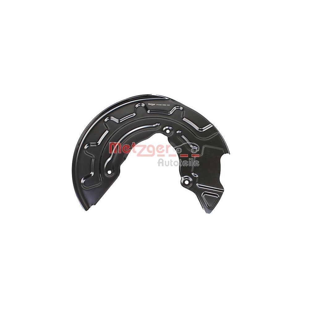 Spritzblech, Bremsscheibe METZGER 6115489 GREENPARTS für AUDI SEAT SKODA VW