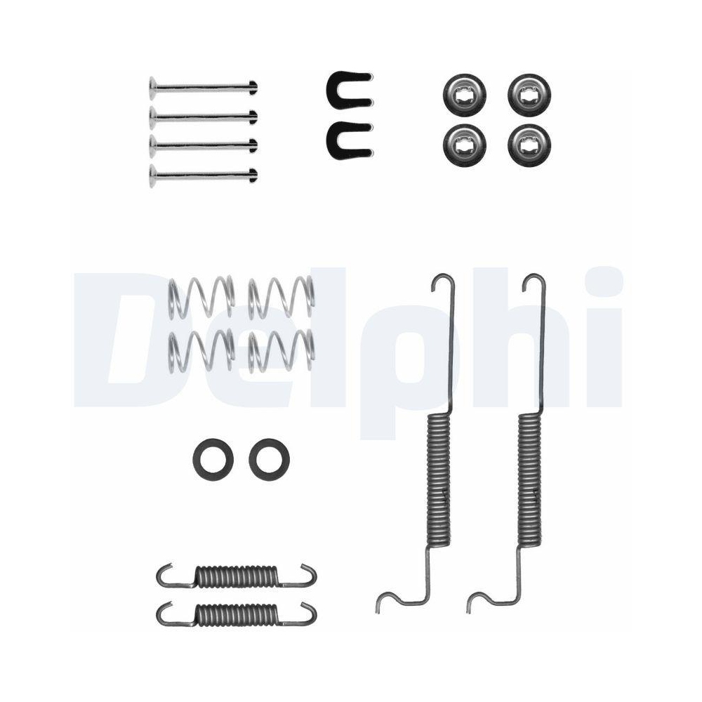 DELPHI LY1426 Zubeh&ouml;rsatz, Bremsbacken f&uuml;r, Hinterachse