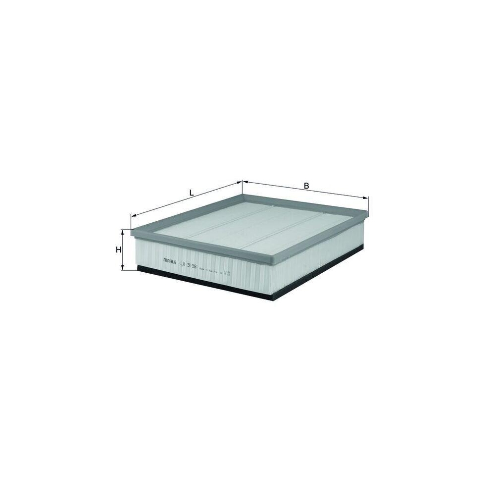 Luftfilter KNECHT LX 3139 f&uuml;r AUDI VW CUPRA