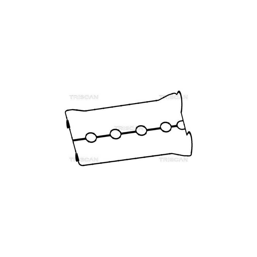 Dichtung, Zylinderkopfhaube TRISCAN 515-2404 für DAEWOO