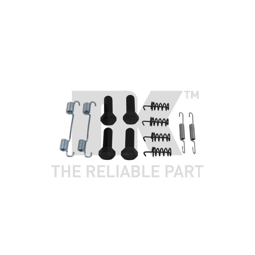 Zubeh&ouml;rsatz, Feststellbremsbacken NK 7933865 f&uuml;r MERCEDES-BENZ, Hinterachse