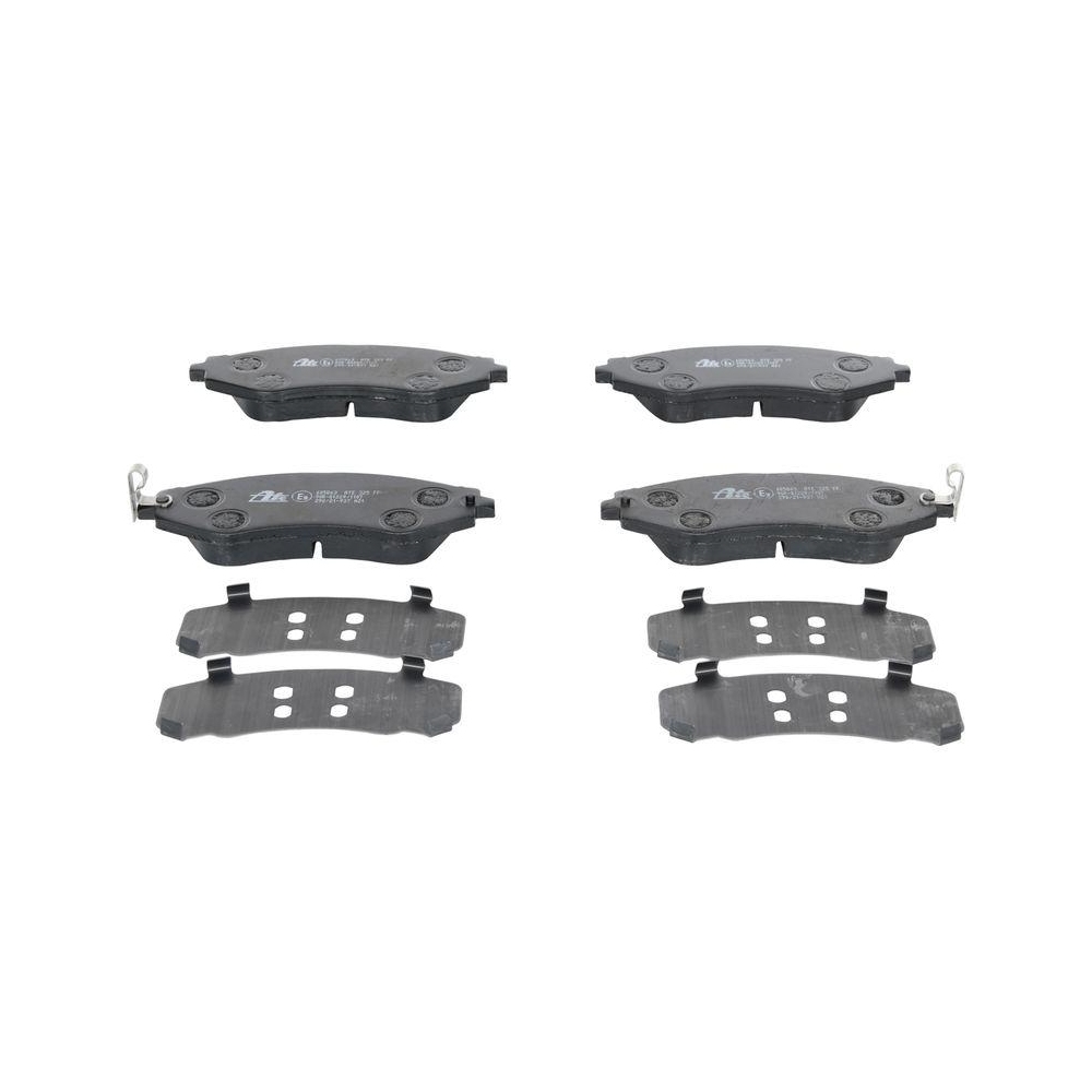 Bremsbelagsatz, Scheibenbremse ATE 13.0460-5863.2 f&uuml;r CHEVROLET DAEWOO