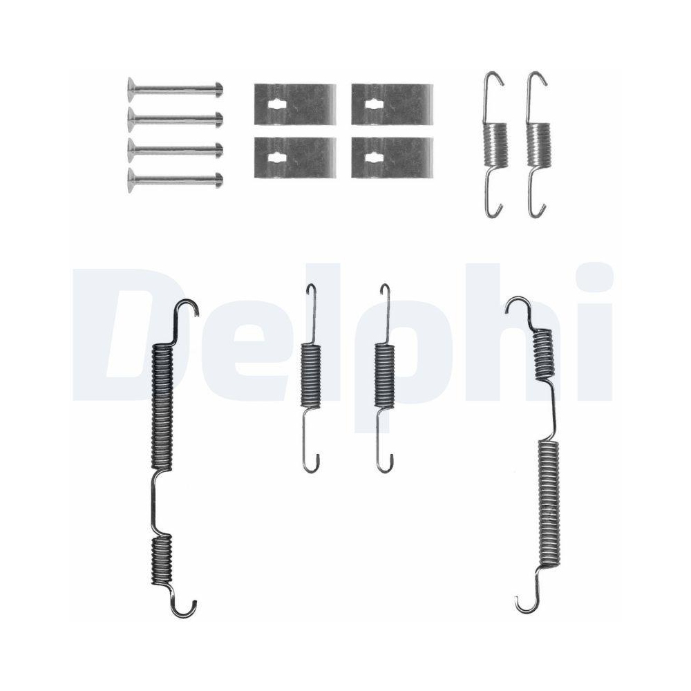 DELPHI LY1427 Zubeh&ouml;rsatz, Bremsbacken f&uuml;r, Hinterachse