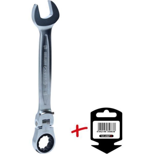 Ratschen-Ringgabelschl&uuml;ssel KS TOOLS 503.4819-E f&uuml;r