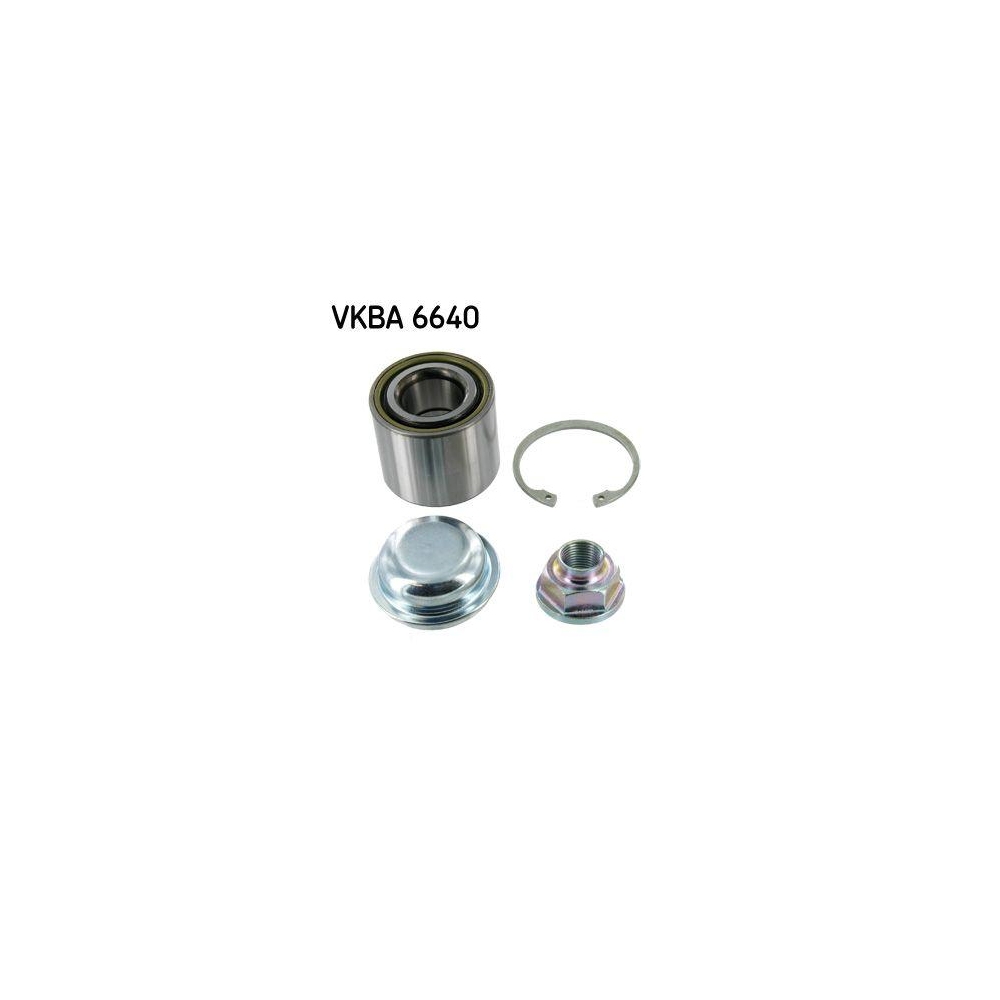 Radlagersatz SKF VKBA 6640 f&uuml;r OPEL SUZUKI VAUXHALL, Hinterachse