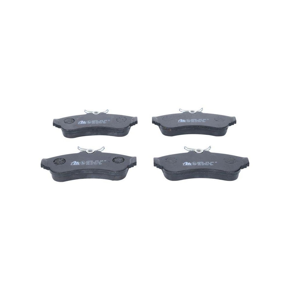 Bremsbelagsatz, Scheibenbremse ATE 13.0460-5950.2 f&uuml;r NISSAN, Vorderachse