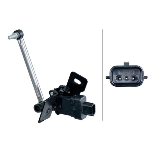 HELLA 6PM 011 526-141 Sensor, Leuchtweitenregulierung f&uuml;r NISSAN RENAULT, hinten